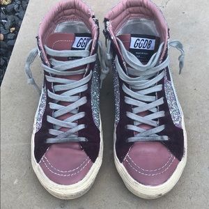 Golden Goose High Top Slide